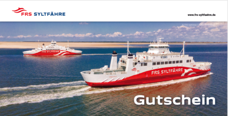 FRS Syltfähre voucher - both ferries driving