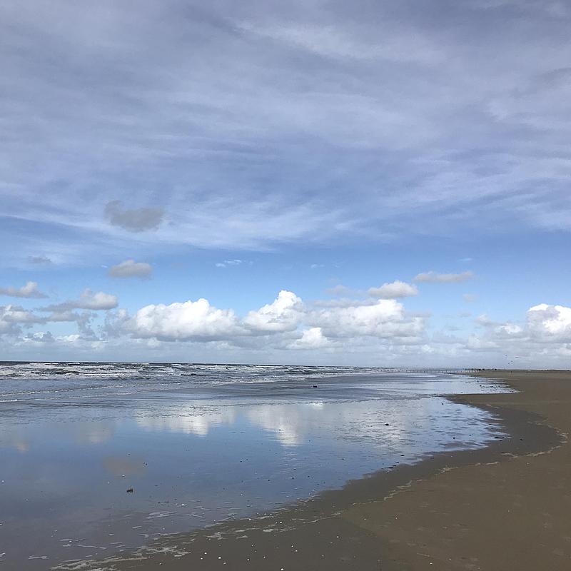 Syltfähre Wolken Wetter Nordfriesland Wattenmeer
