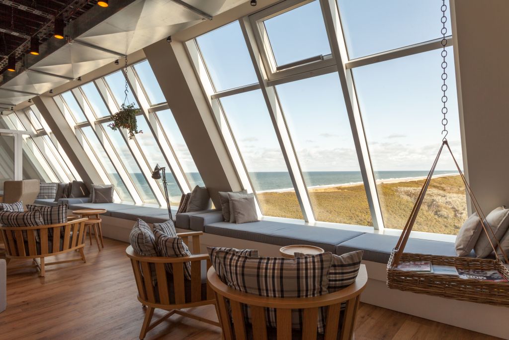 Strandhotel Sylt Spa Lounge view